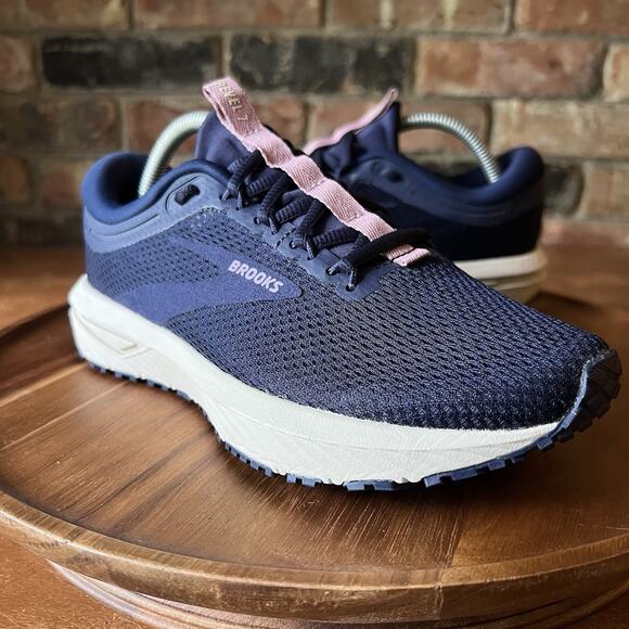 Brooks Womens Revel 7 1204241B478 Blue Running Shoes Sneakers Size 6.5 - Picture 10 of 16